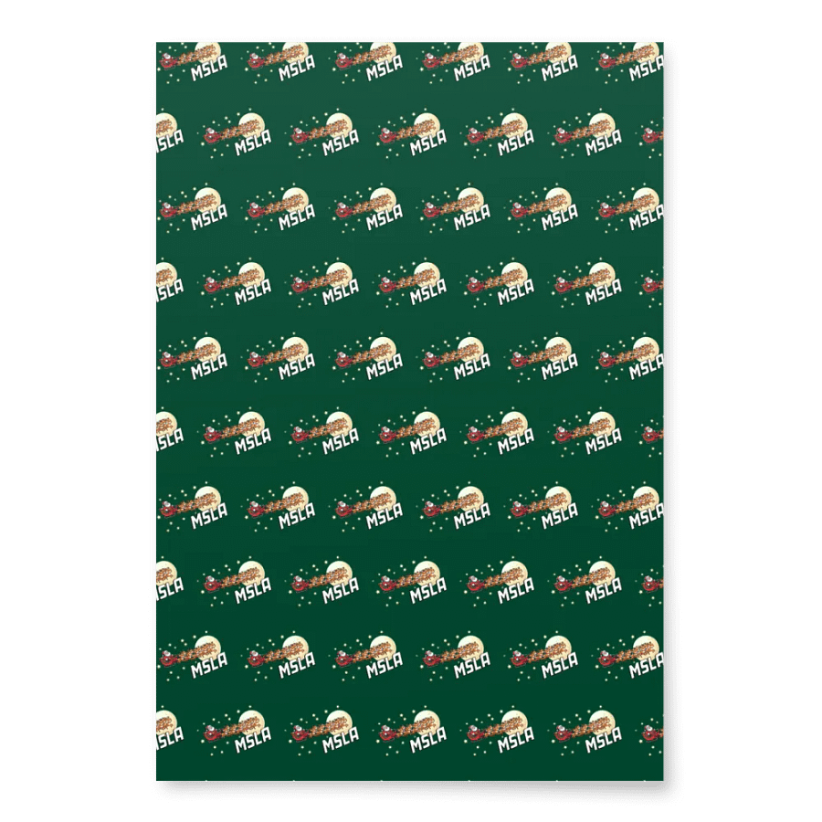 MSLA Holiday Wrapping Paper Sheets product image (3)