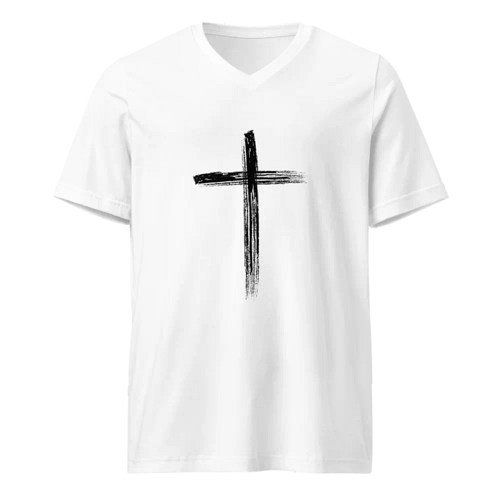 Cross V neck T-Shirt product image (1)