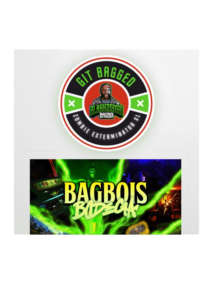 BAGBOI'S BODEGA/ GIT BAGGED Kiss Cut Stickers product image (3)