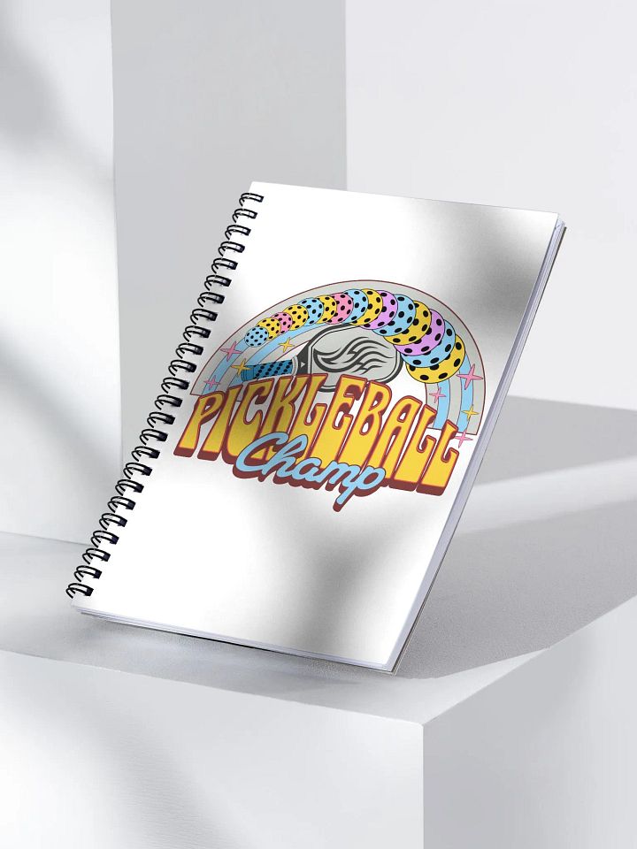 Pickleball Champ Spiral Notebook product image (2)