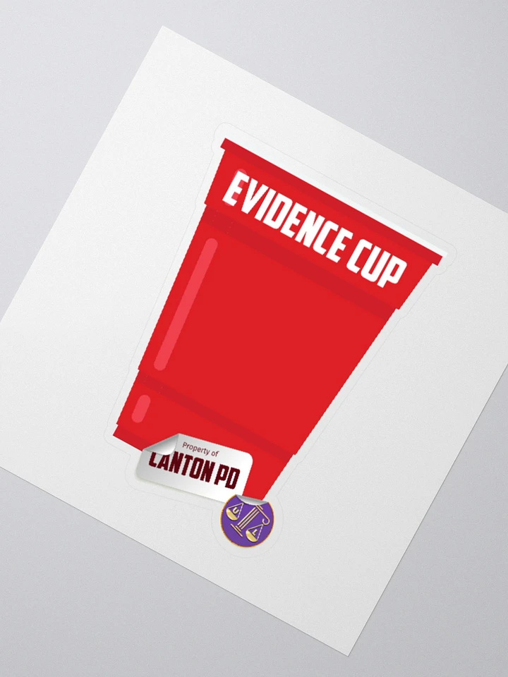 Evidence (solo) cup STICKER product image (2)