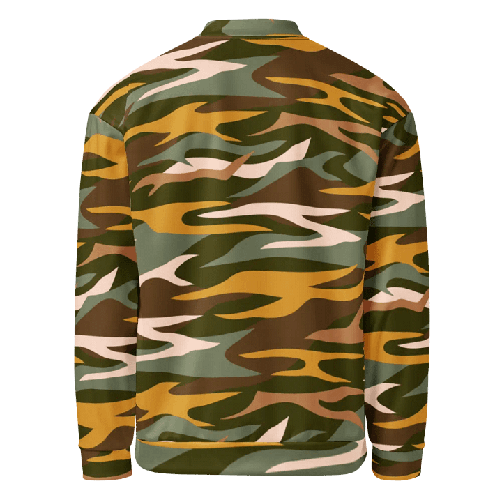 Camo Vibes Bomber Jacket product image (2)