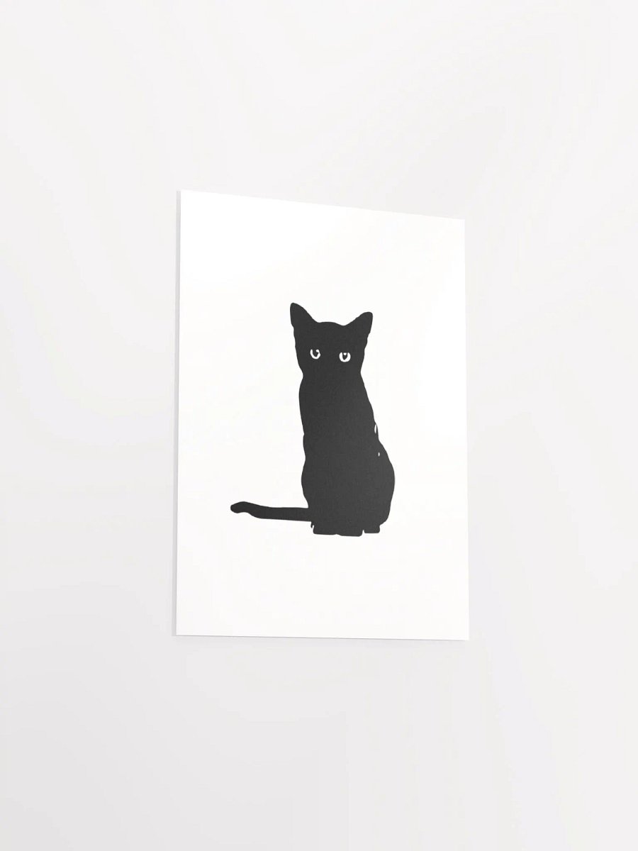 Little Black Cat Poster product image (3)