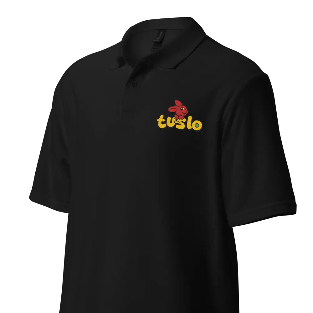 TU-SLO UNISEX EMBROIDERED POLO product image (2)