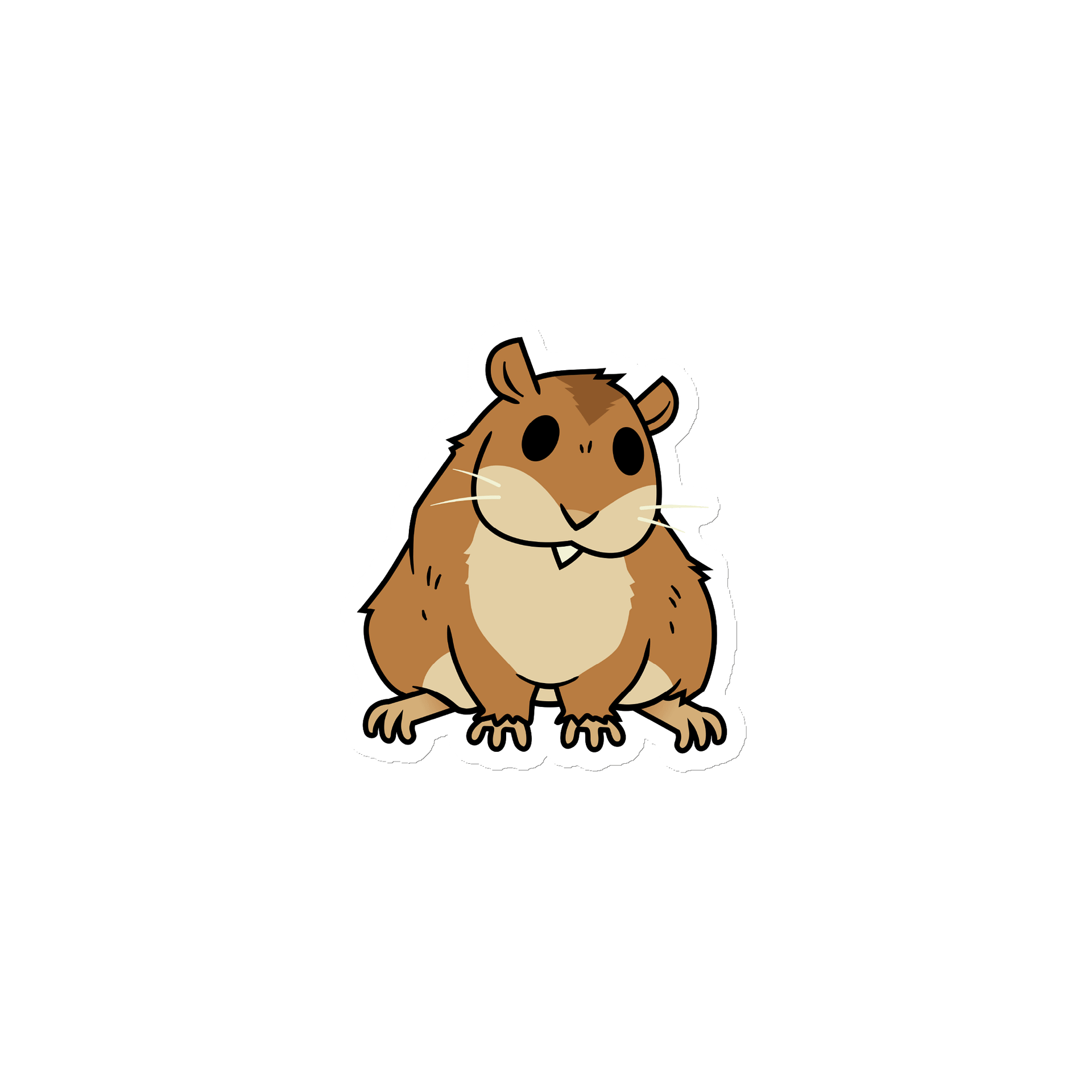 Lil' Stinker Hamster Magnet product image (1)