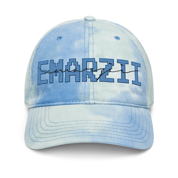 Blue Emarzii Tie-Dye Cap product image (1)