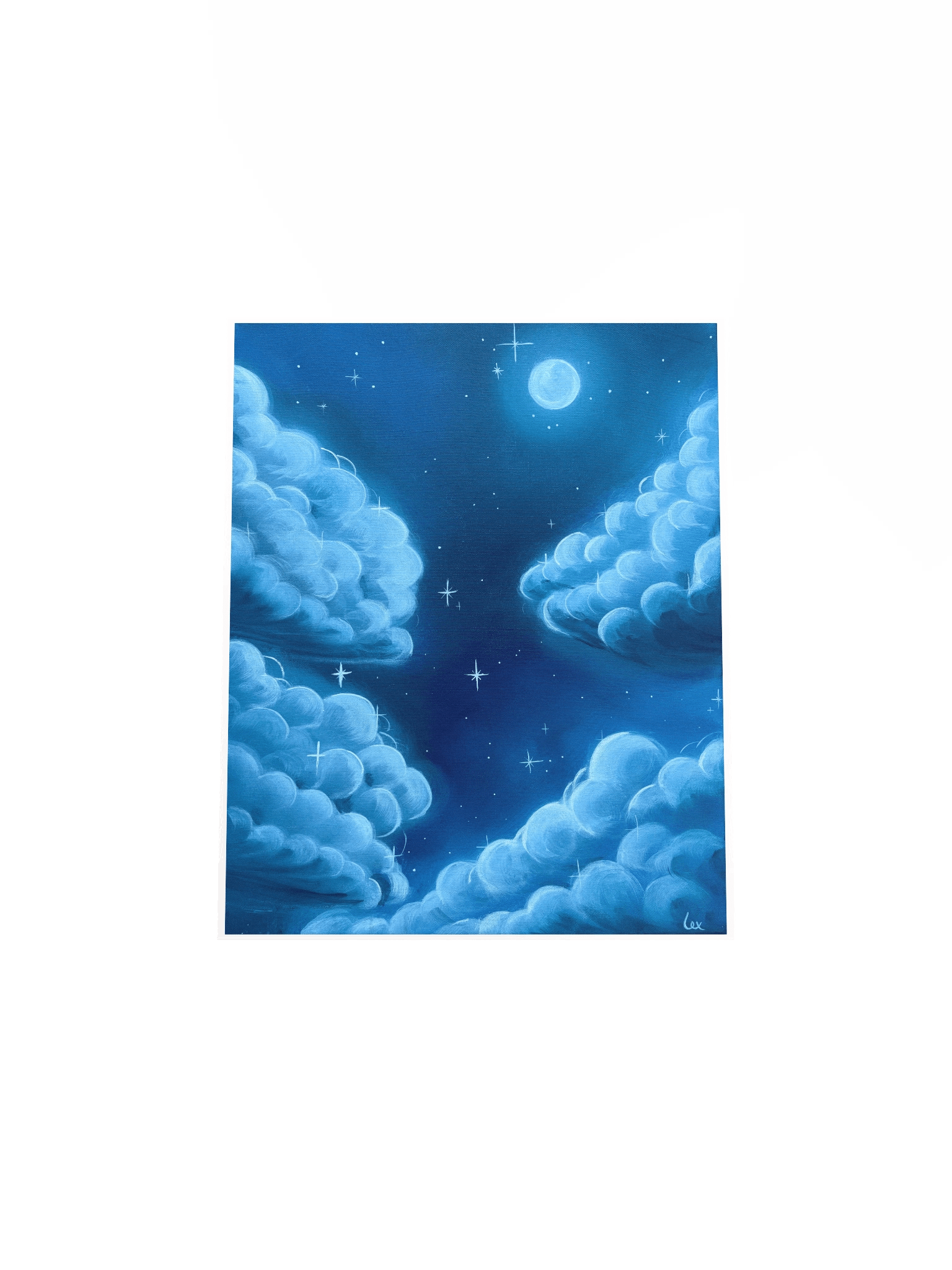 Full Moon Glow Matte Poster product image (4)