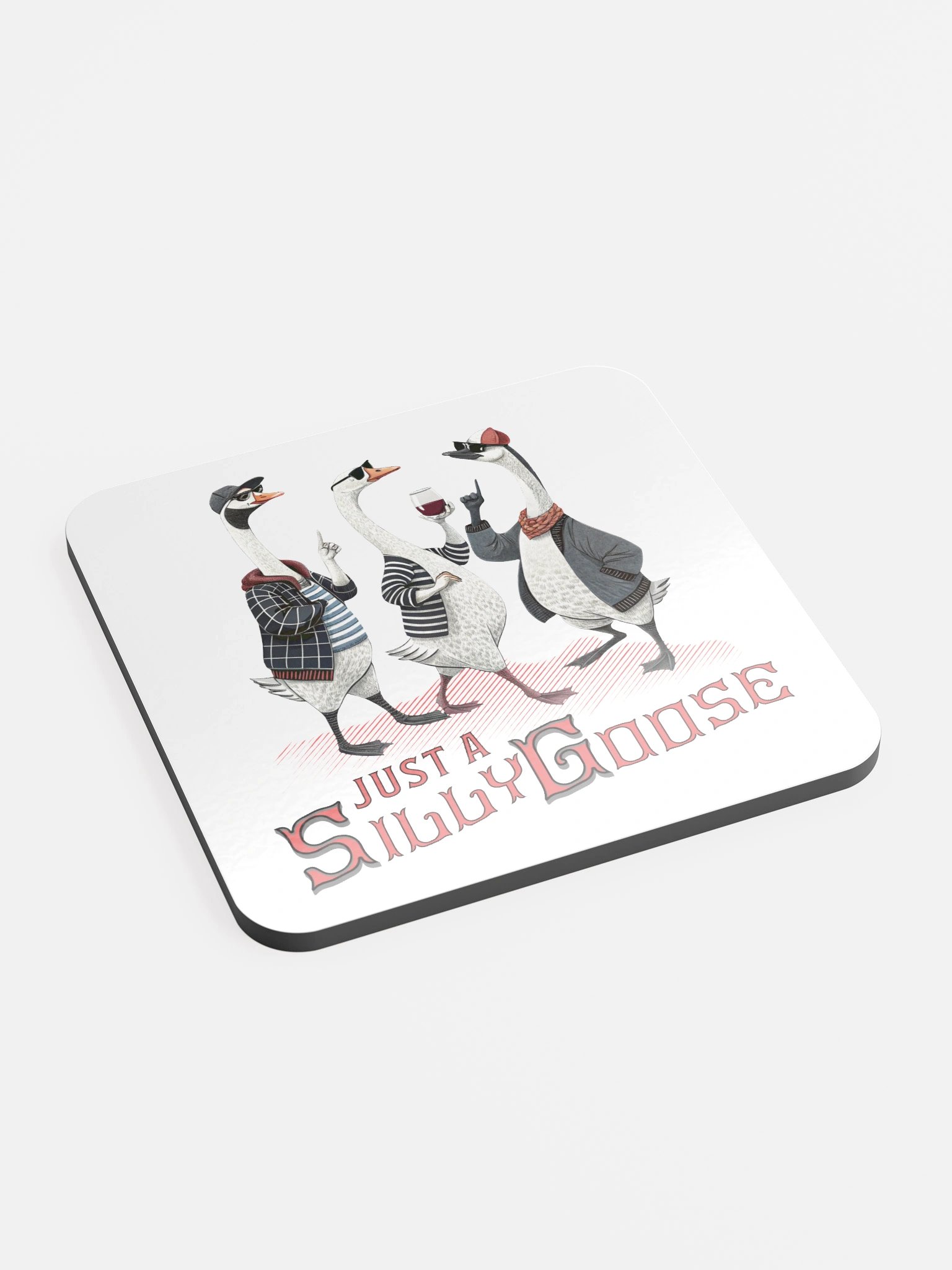 Just A Silly Goose Quirky Gathering Coaster Set product image (3)