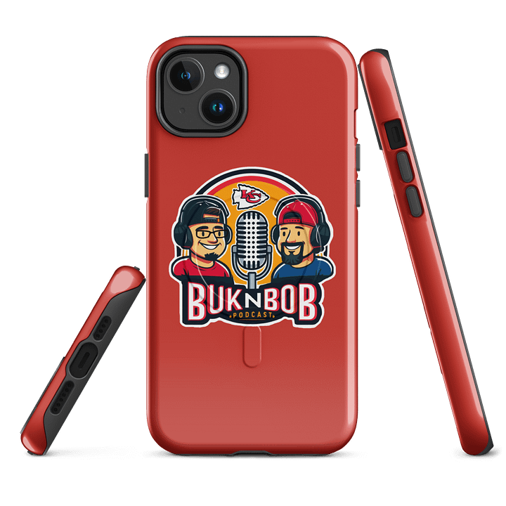 Buk N Bob Podcast Logo iPhone® MagSafe® Tough Case product image (1)