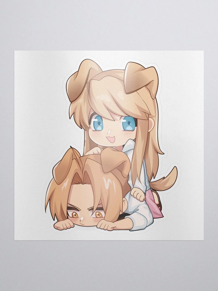 Puppy Pile Sticker product image (1)