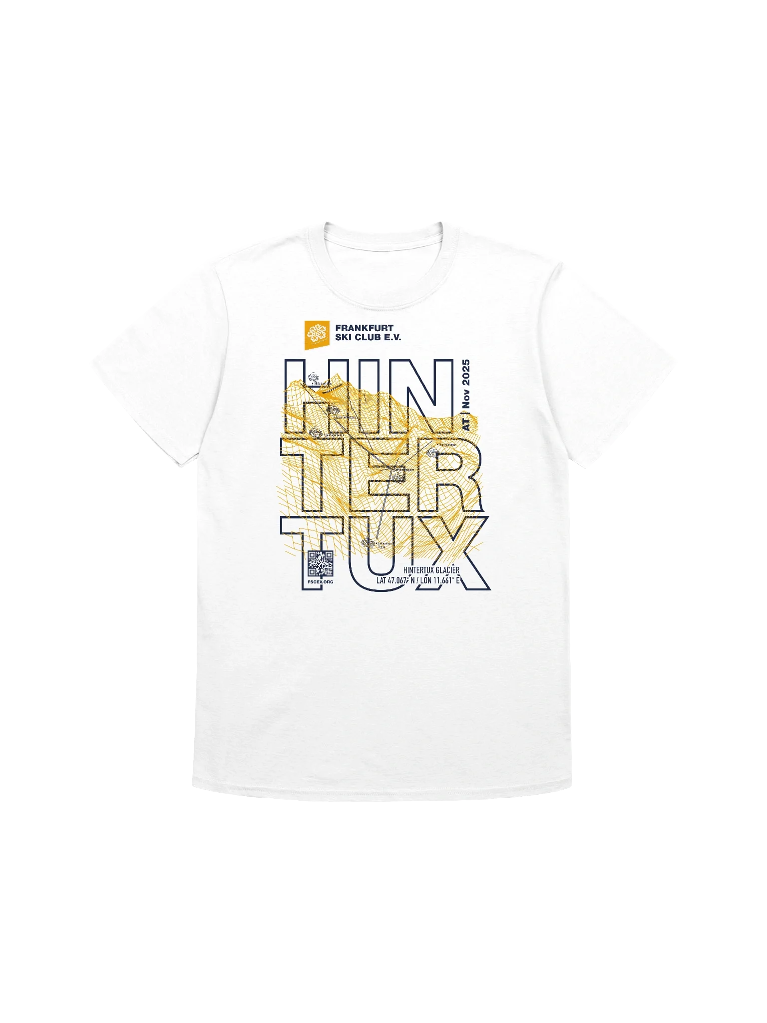 Hintertux Resort white (front only print) product image (1)