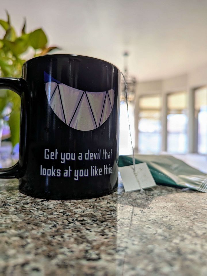 "Get you a Devil" Black Mug product image (1)