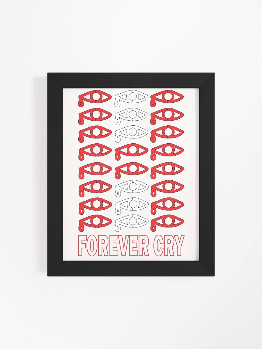 Canada - Forever Cry - Framed High-Quality Matte Poster product image (4)