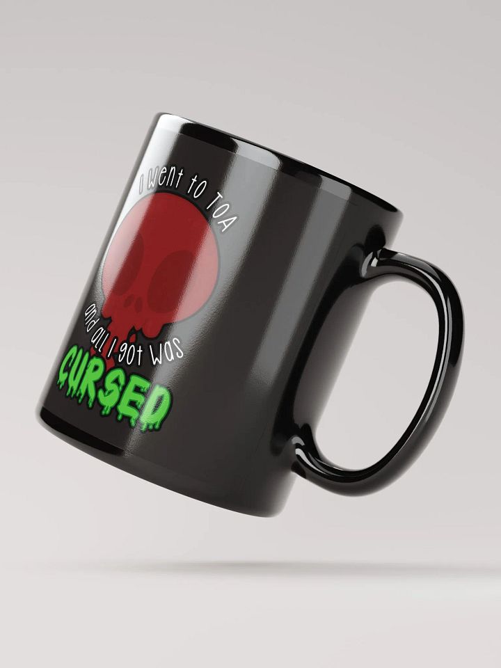 All I Got Was Cursed - Death Knight - Black Glossy Mug product image (2)