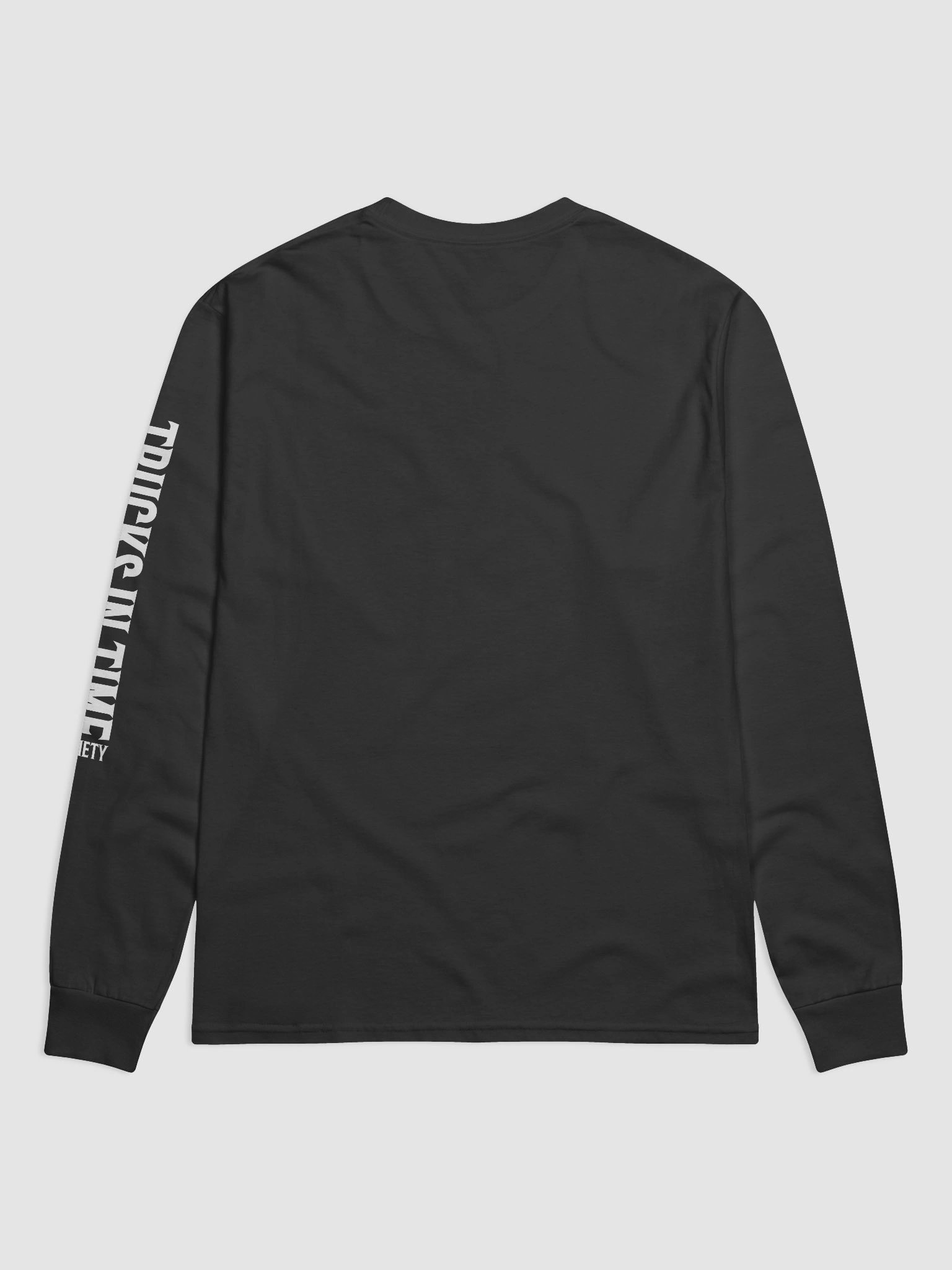 THE SUPERVISOR Champion Long Sleeve Shirt BLACK product image (2)