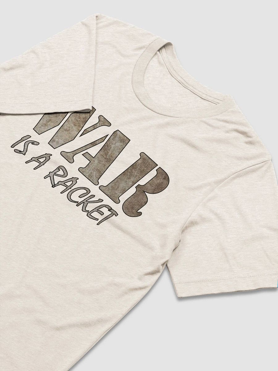 War Is A Racket - Metal - Bella+Canvas Triblend Short Sleeve T-Shirt product image (2)