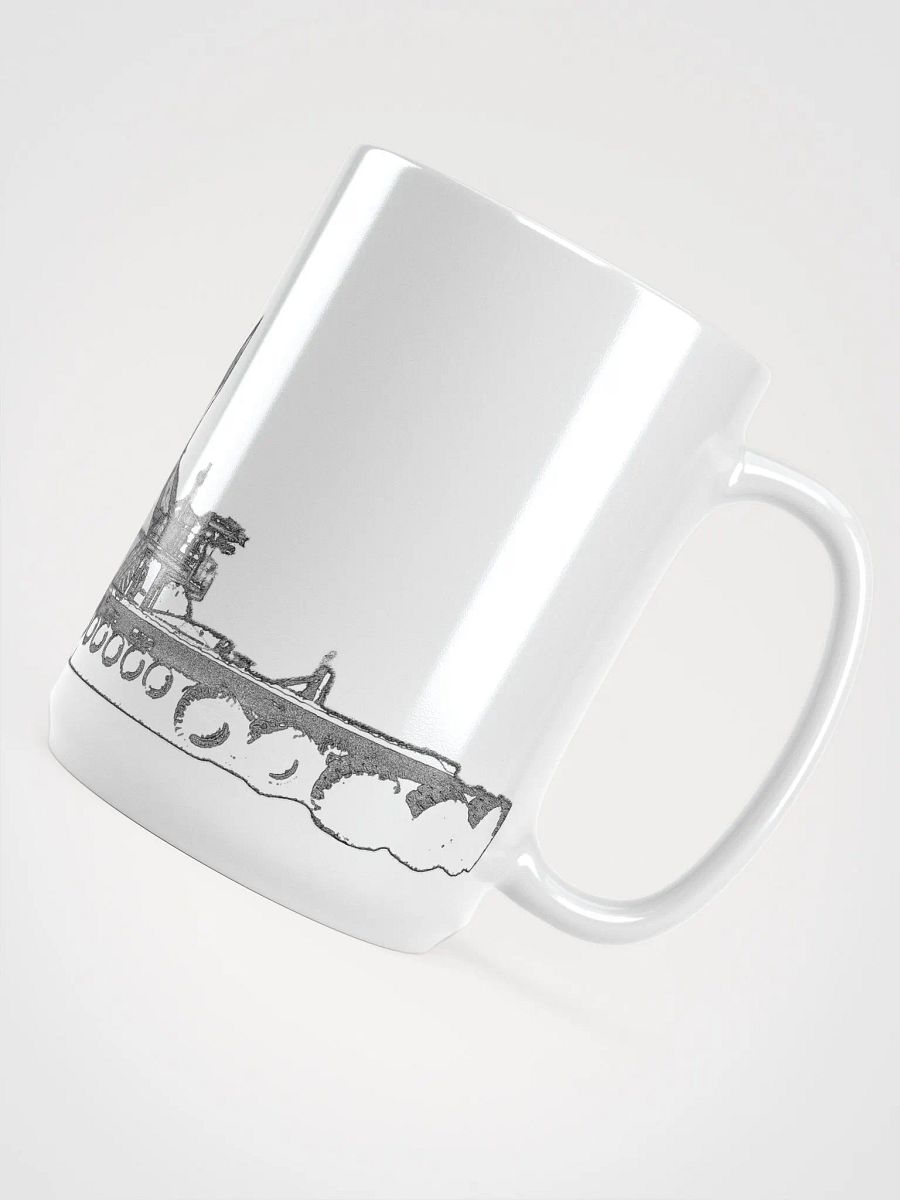FOSS Tugboat Sketch Glossy Mug 15oz product image (4)