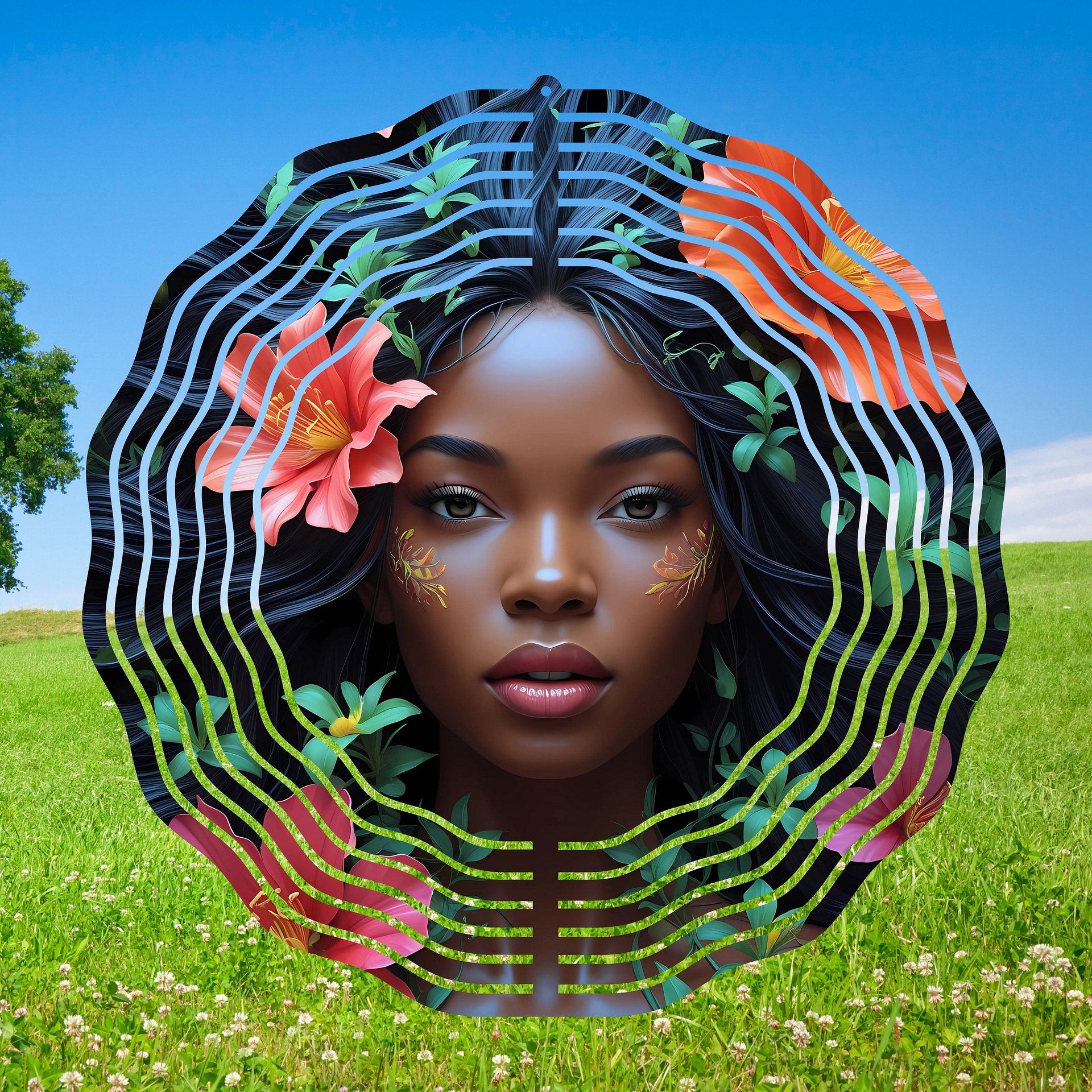 That Plant Lady Wind Spinner Design PNG product image (1)