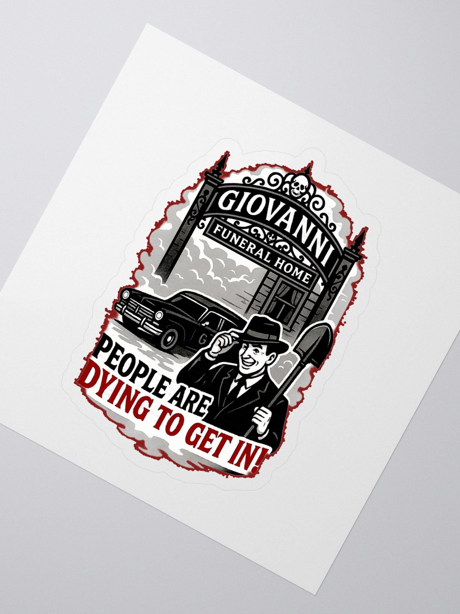 Giovanni Funeral Home Sticker Collection product image (2)