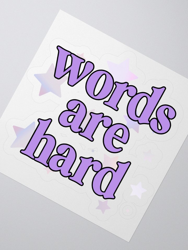 Words Are Hard 2025 Redesign product image (6)