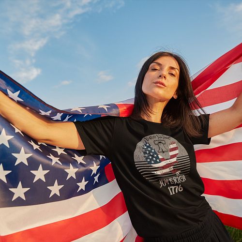 Eagle of Freedom: In God We Trust - America 1776
Celebrate the true spirit of America with our 