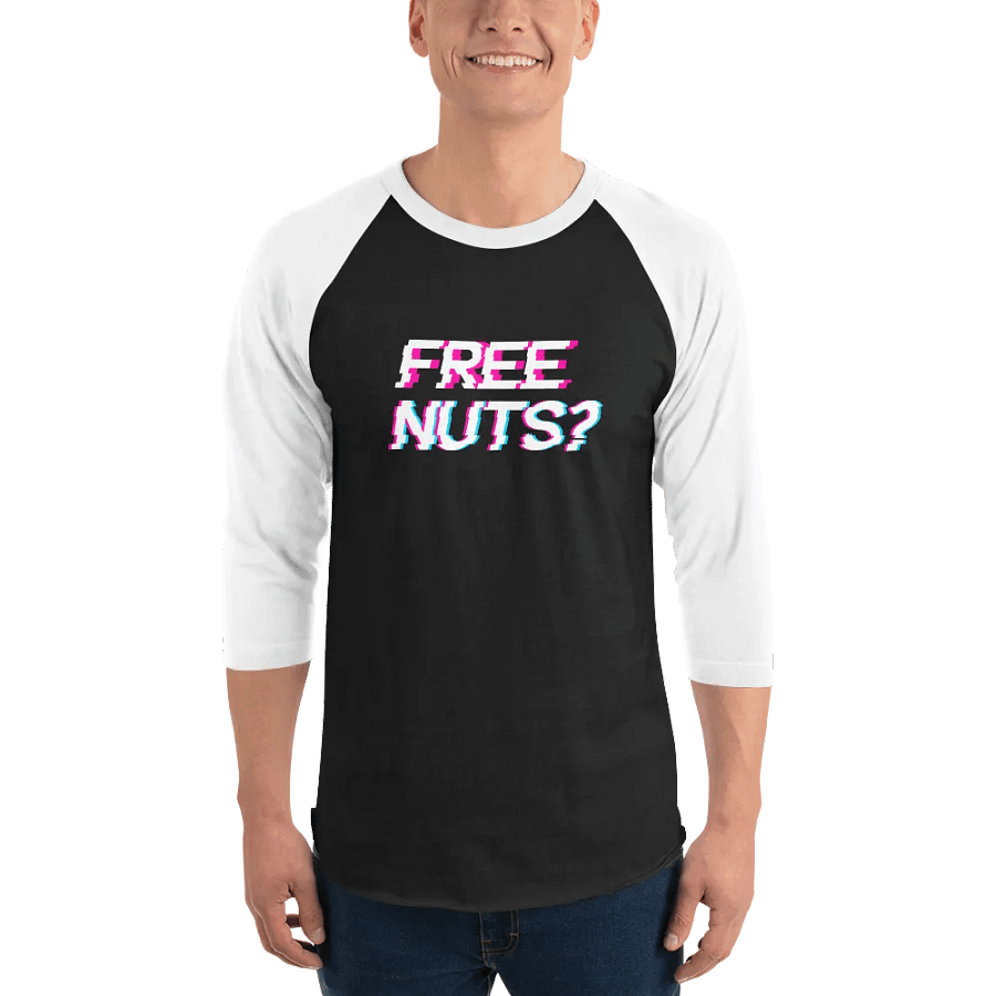 Free Nuts? Baseball Tee product image (7)