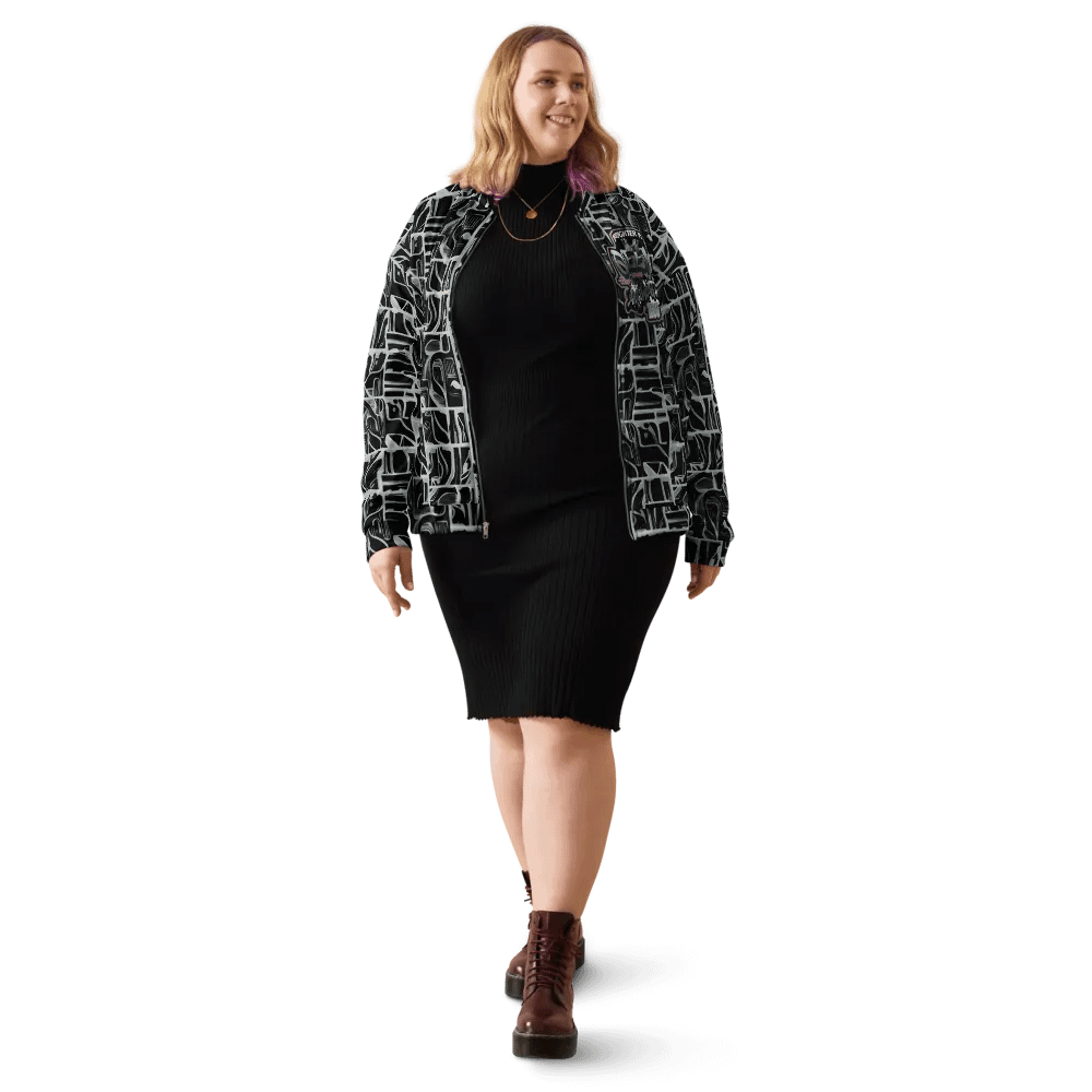 Queen of the Awkward Hug #Autism All Over Print Jacket product image (3)