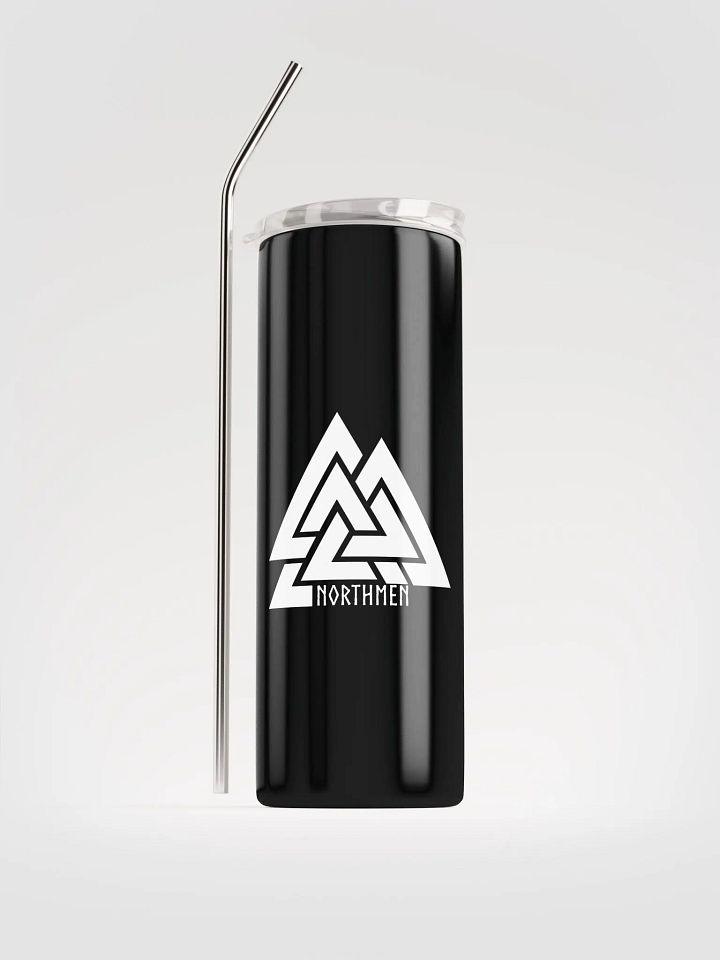 The Northmen - White Stylish - Steel Tumbler product image (1)