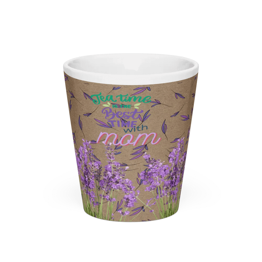 Mom's Teatime Delight Latte Mug mothersday gift for moms wife daughter product image (3)