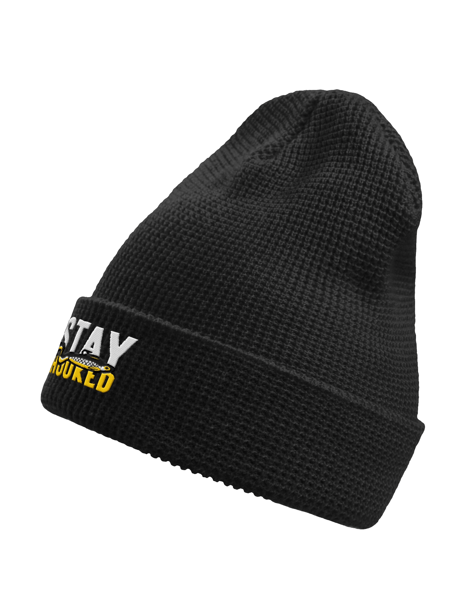 Stay Hooked Waffle Beanie – Predator Angler Edition product image (2)