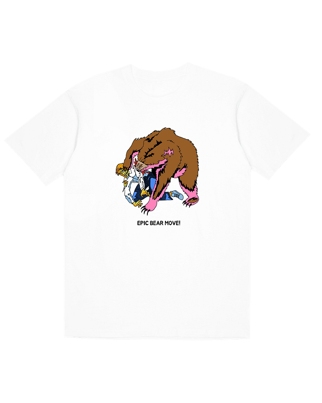 Epic Bear Move | White Tee product image (1)