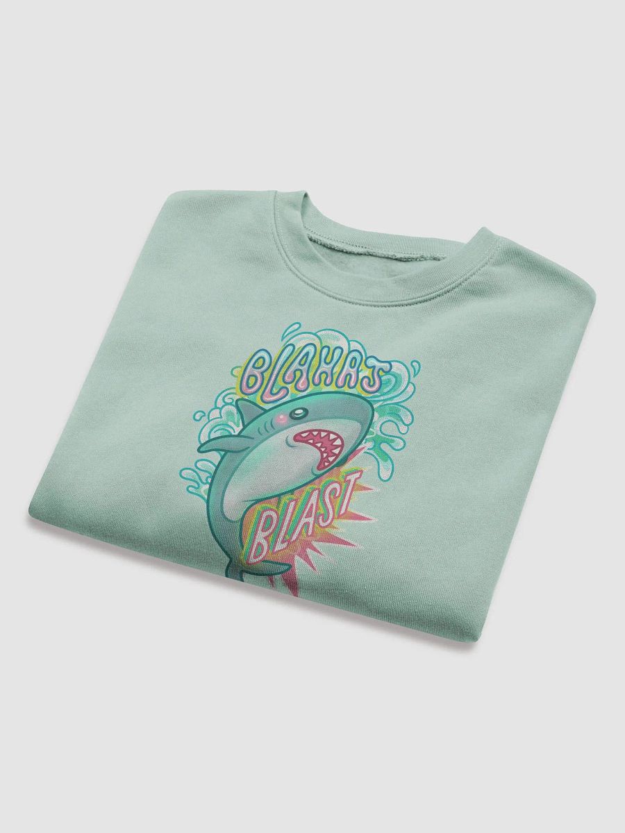 Blahaj Blast Cropped Sweater product image (16)