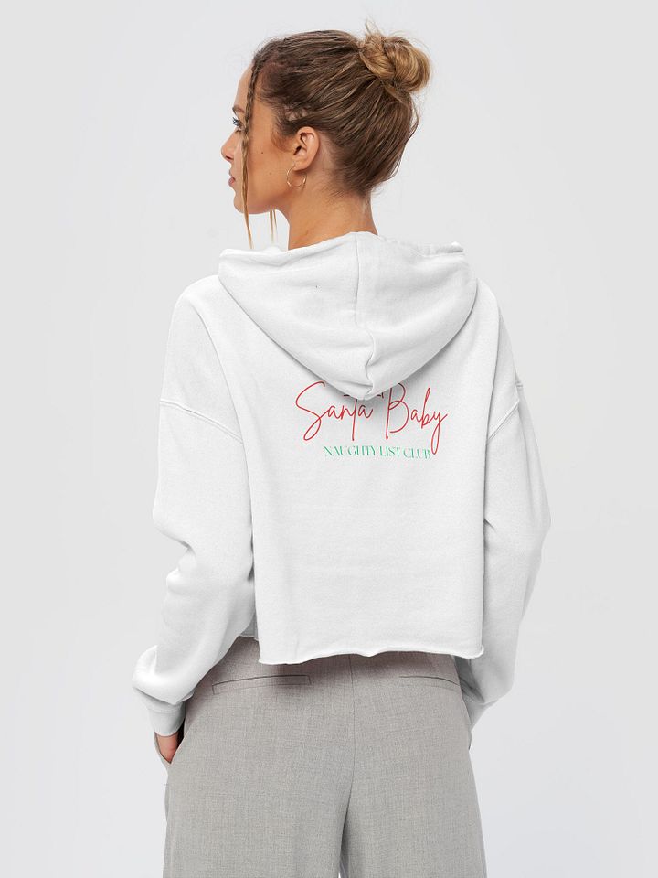 'Naughty List Club' Cropped Hoodie product image (38)
