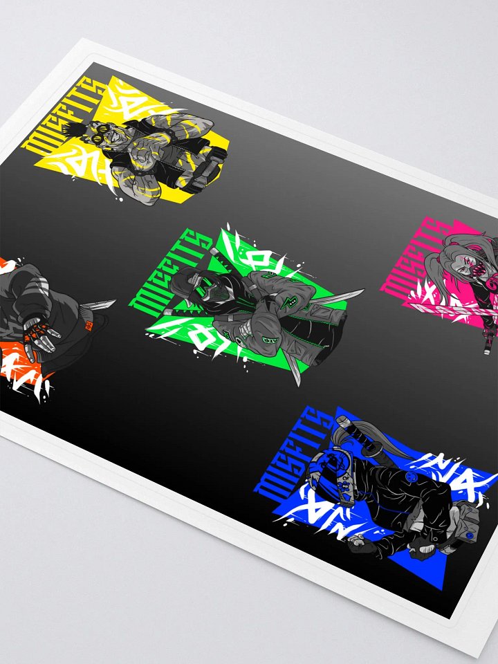 Street Warrior Sticker Collection product image (2)