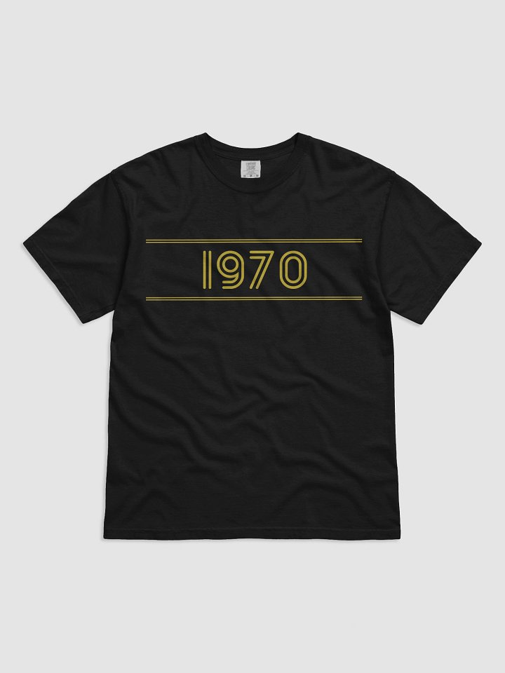 1970 Retro Monochrome Unisex T-Shirt product image (1)