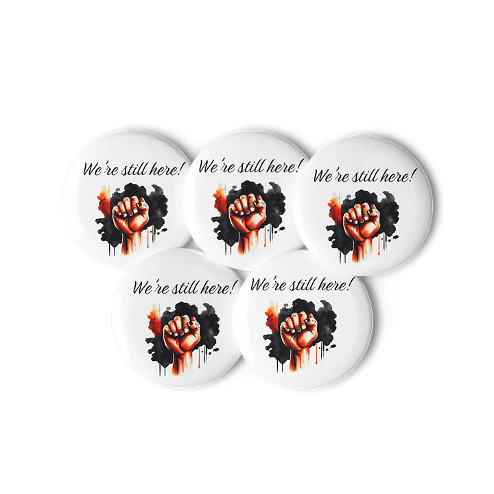 indigenous Fist Pin Buttons Set product image (3)