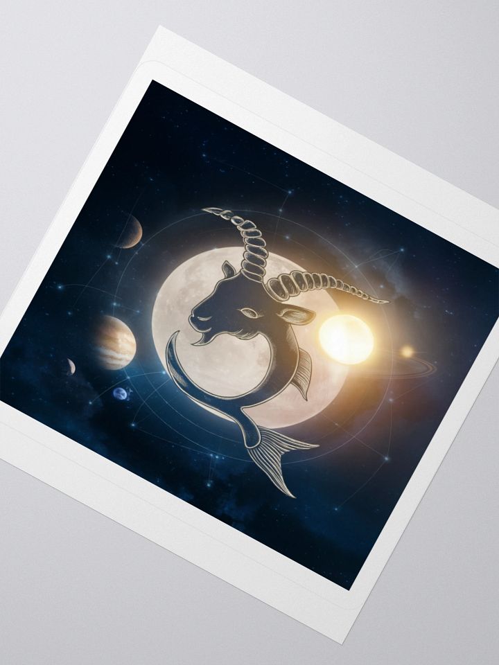 Capricorn Celestial Sign Sticker product image (4)
