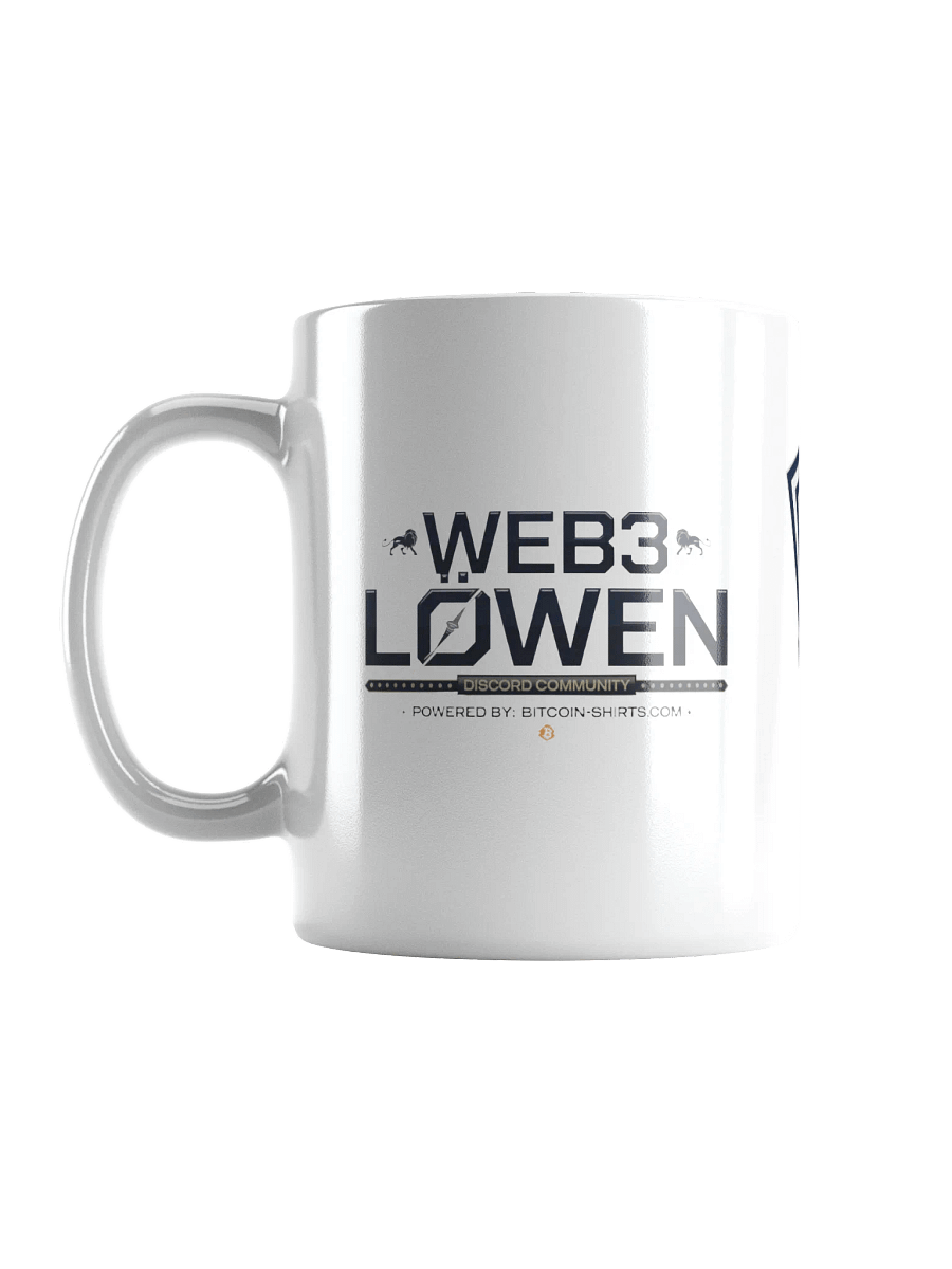 WEB3 LÖWEN – Whale Edition: Discord Mug product image (3)