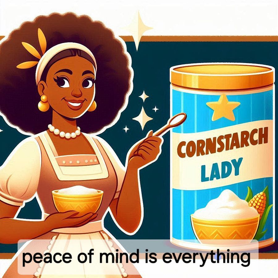 Cornstarch lady mom and wife product image (9)
