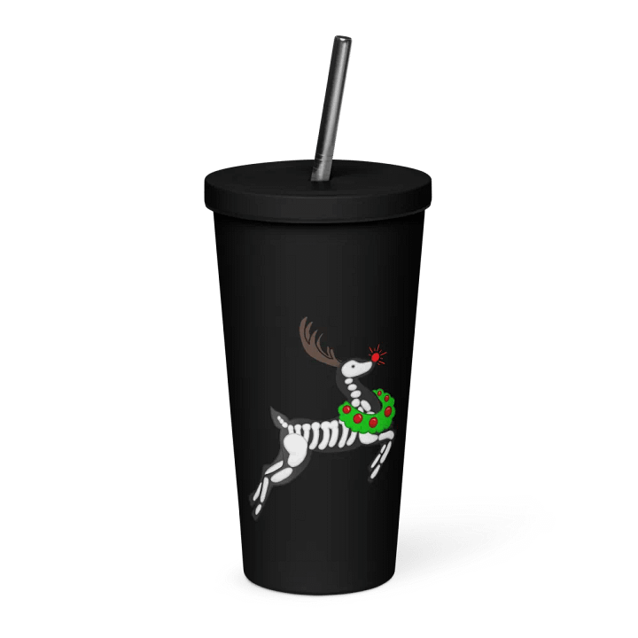 Bone Rudolph Insulated Tumbler product image (1)