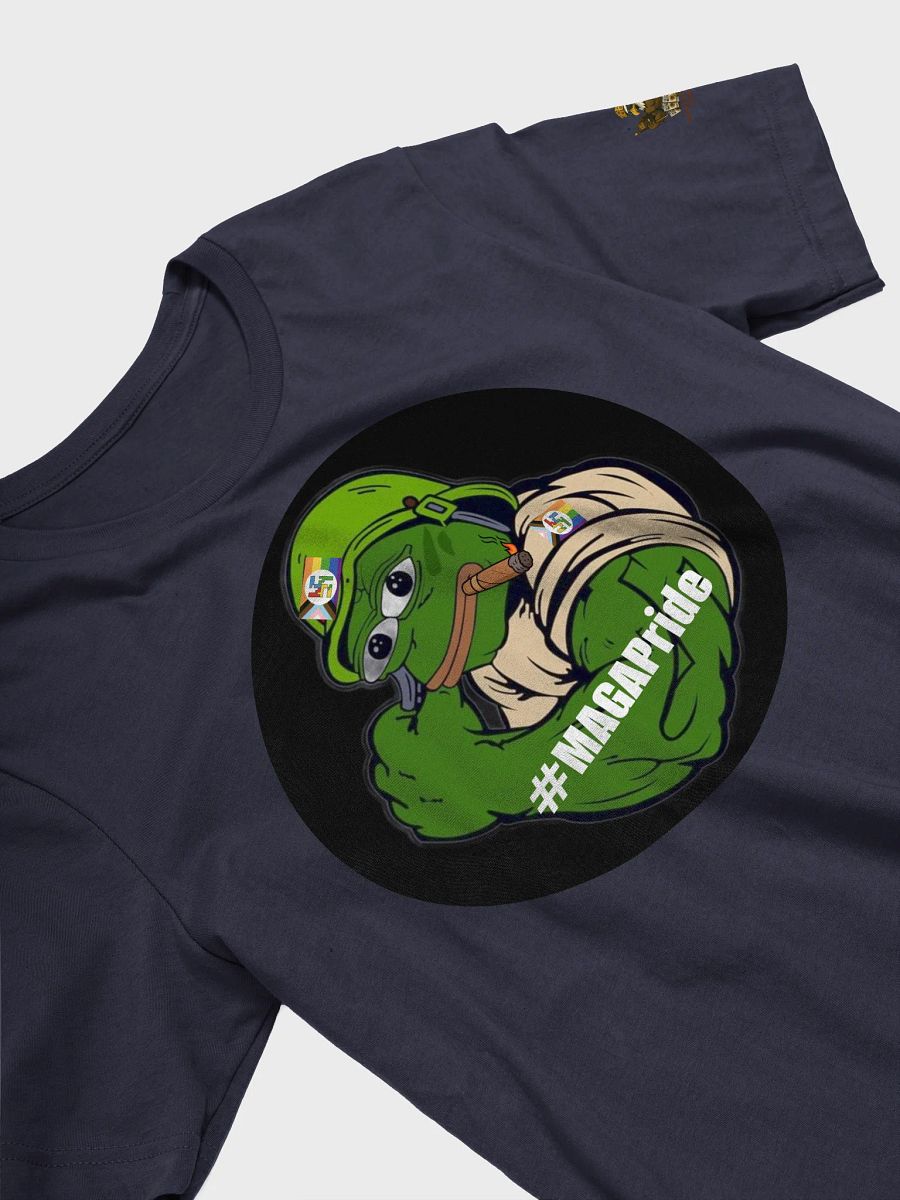 . 🖤💪🐸 #MAGAPride™ Alpha Female Tactical Tee – Blackout Edition (Like The Yin and The Yang, Also in White) product image (3)
