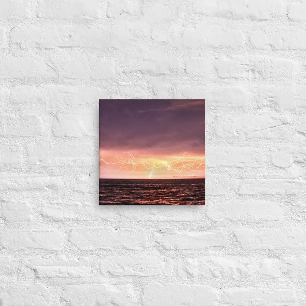 Ocean Lightning Canvas product image (12)