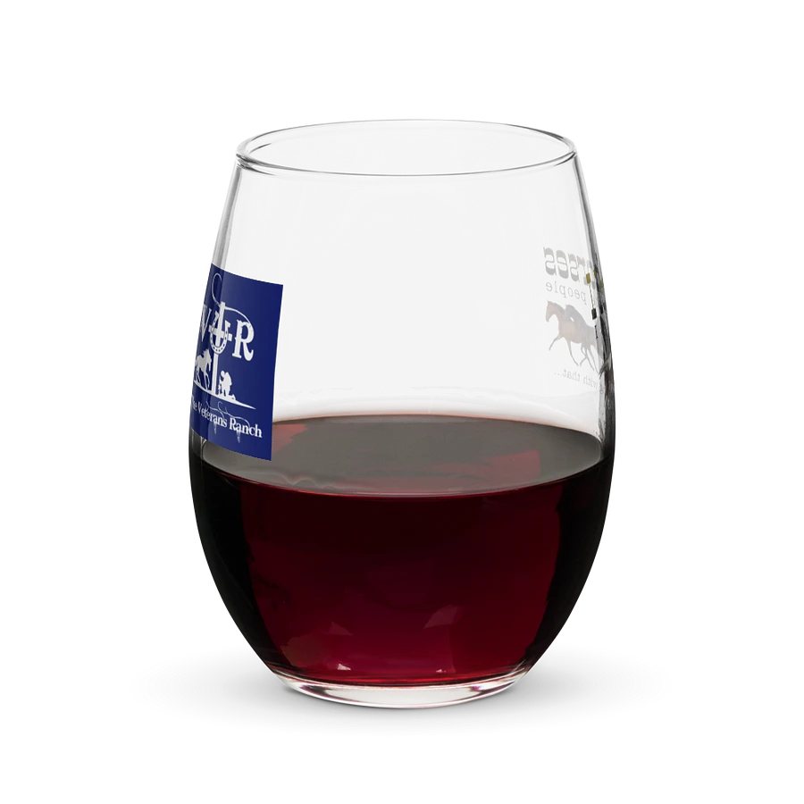 I Love Horses Stemless Wine Glass product image (8)