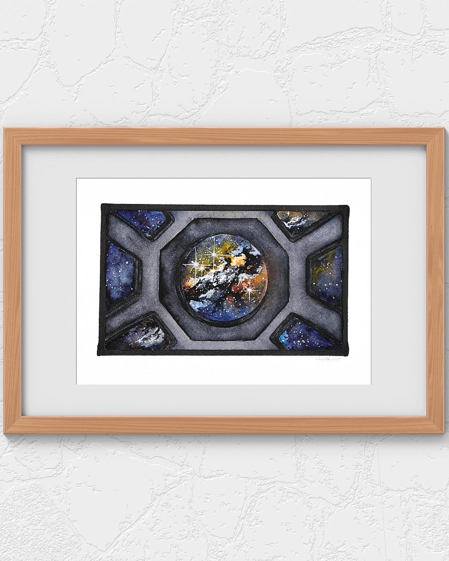 View of Space Giclée Art Print product image (2)