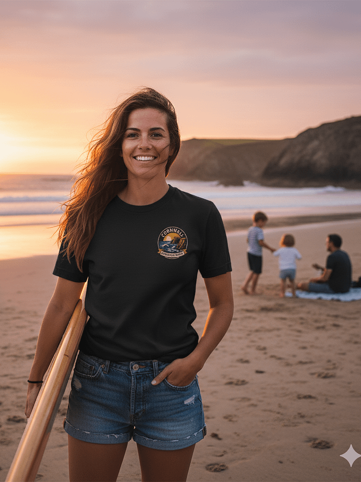 Cornwall Adventure Awaits Unisex T-Shirt product image (1)