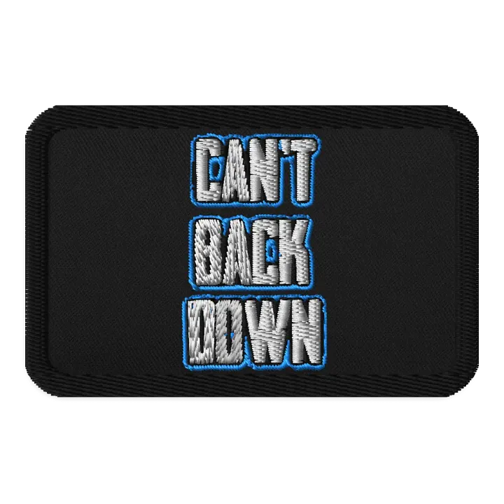 Can't Back Down (TeNN4OUR) Vertical Patch Set product image (1)