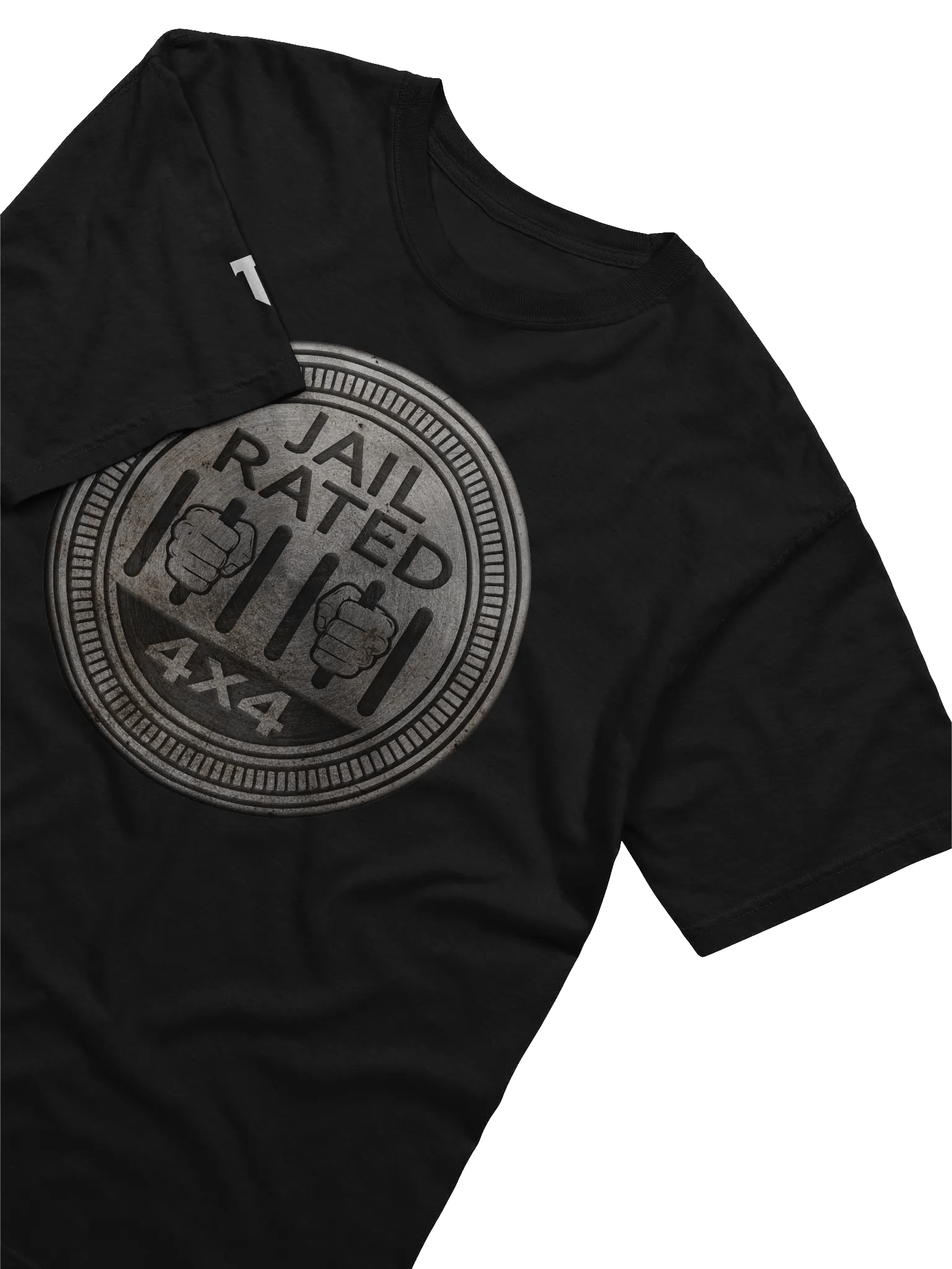 TRAILTRASH® JAIL RATED BADGE TEE product image (3)