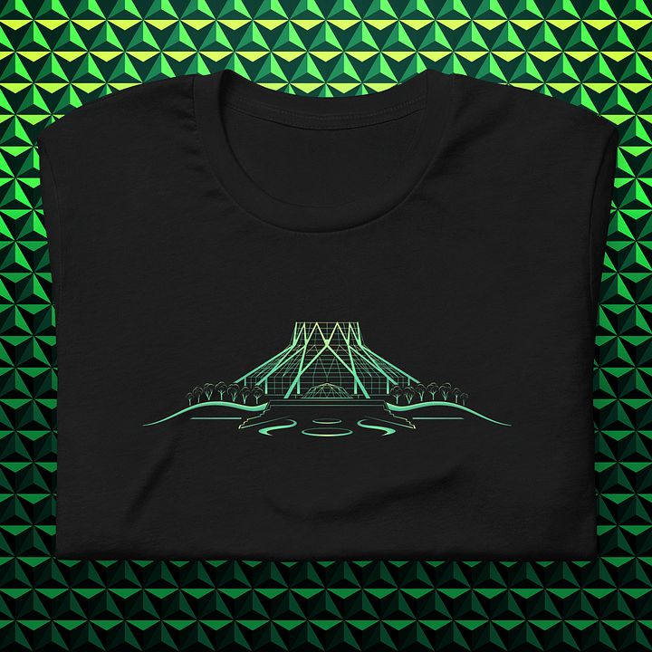 LAND Line Art Unisex T-Shirt product image (1)
