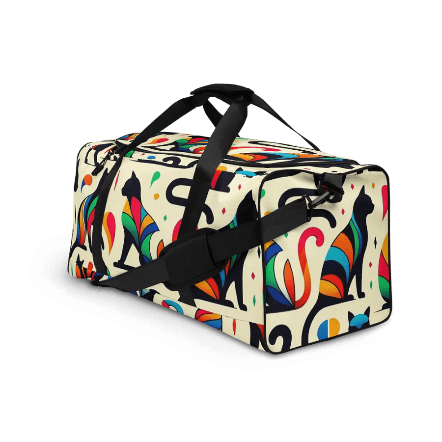 All-Over Print Duffle Bag product image (5)
