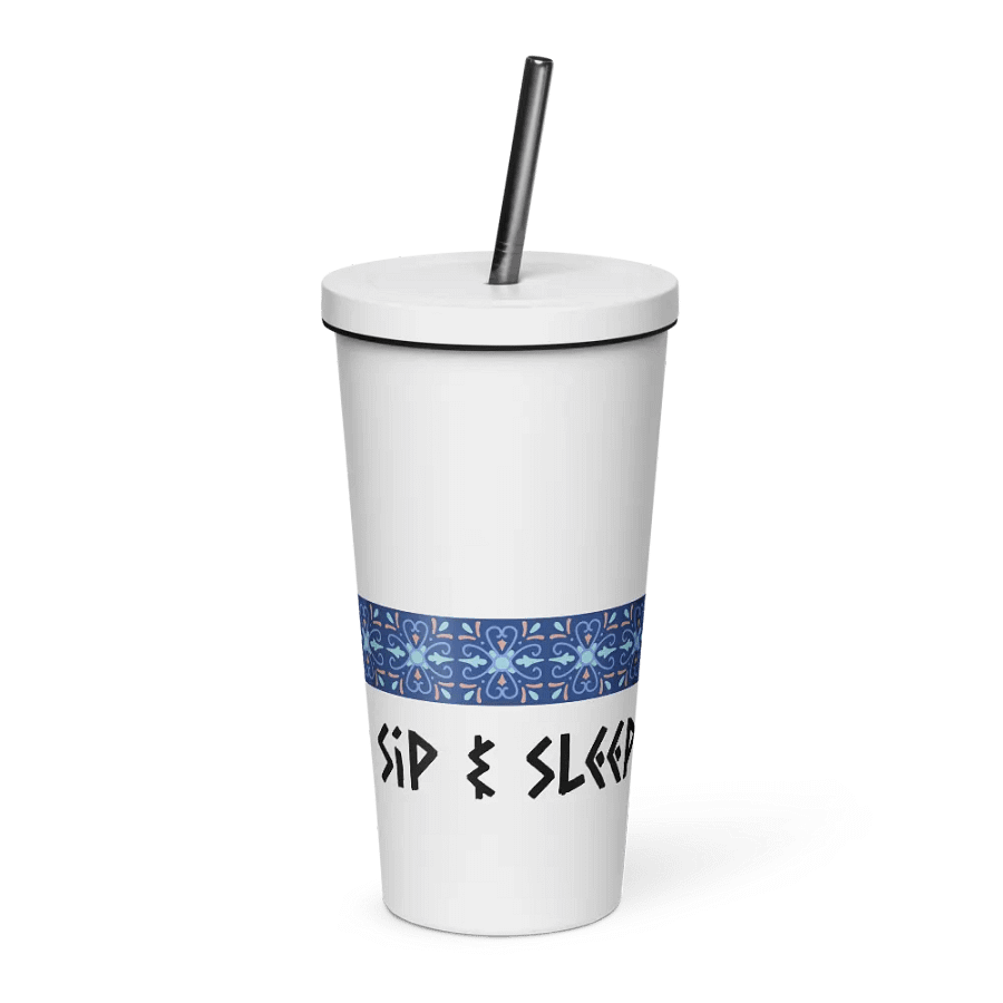 Insulated Tumbler with a Straw (sip) product image (1)